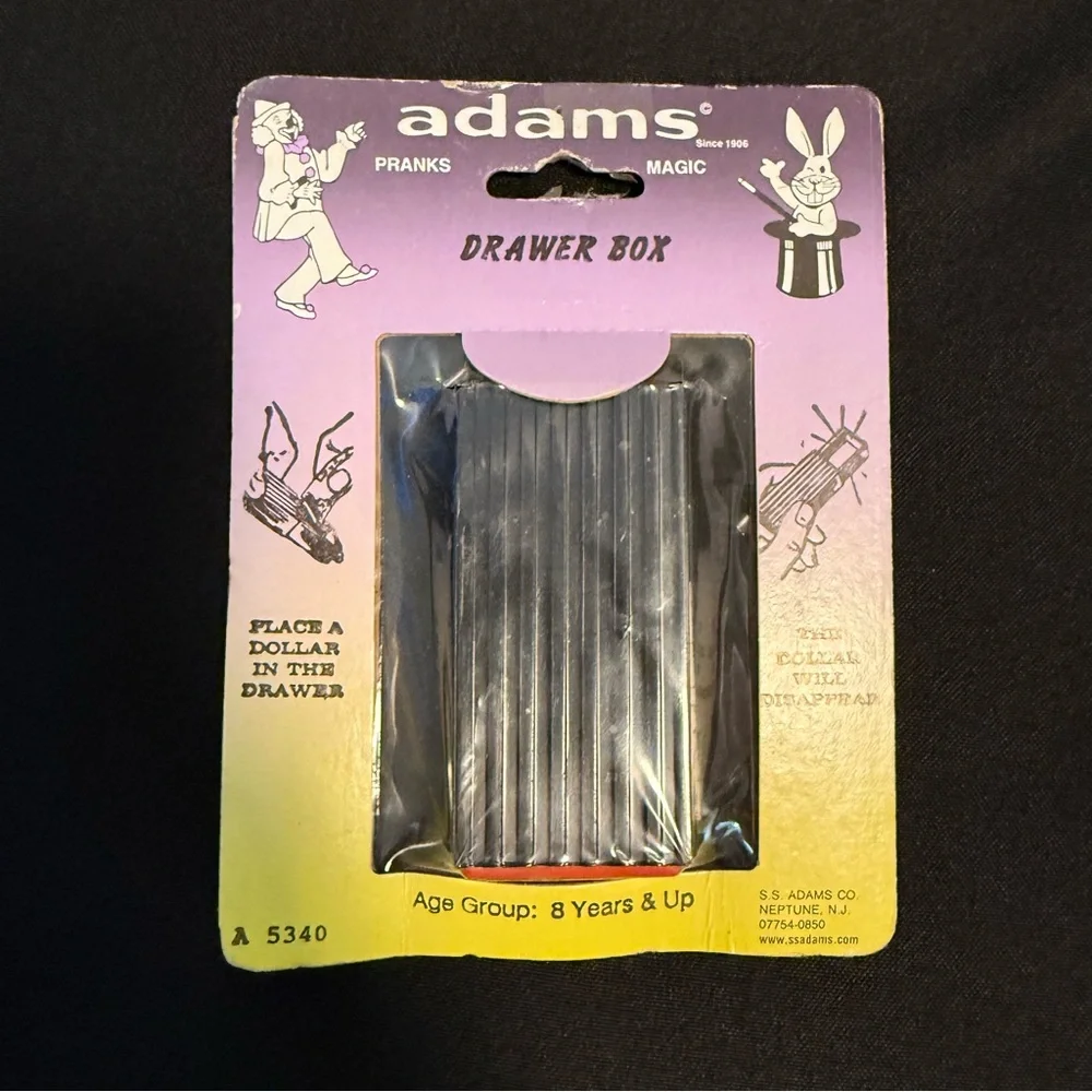 Adams Classic Gags & Jokes‎ Magic Drawer Box New In Box NIB A5340
